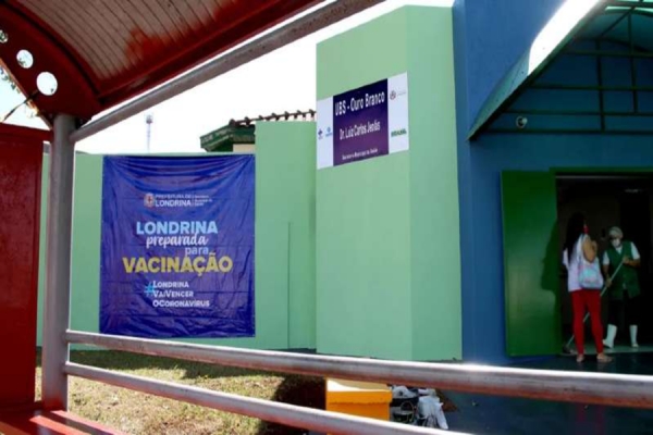 Londrina vai abrir nove unidades para a vacinação contra a Covid-19 no sábado