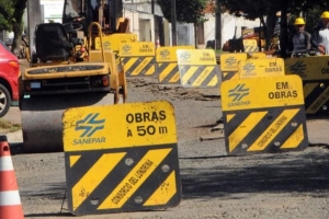 Obras da Sanepar afetam abastecimento de água na região norte de Londrina