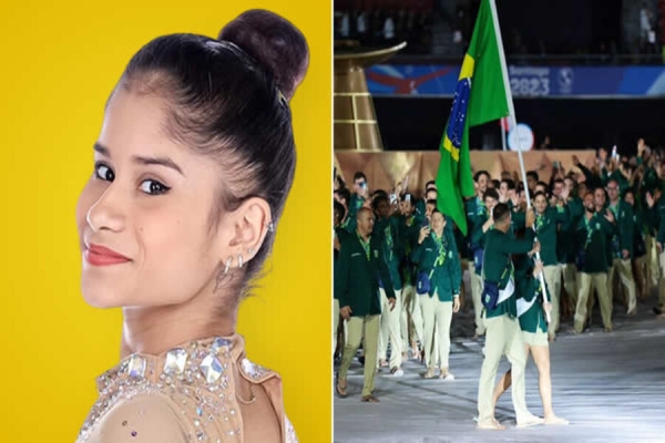 Ginasta de Londrina Nicole Pircio será porta-bandeira no encerramento do Pan