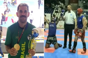 Atleta londrinense é bicampeão de kickboxing pela Seleção Brasileira