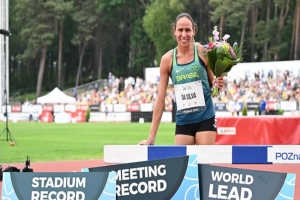 Londrinense se torna líder do ranking mundial nos 2.000m com obstáculos