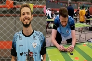 Londrinense fica entre os 20 melhores do país no futebol de mesa