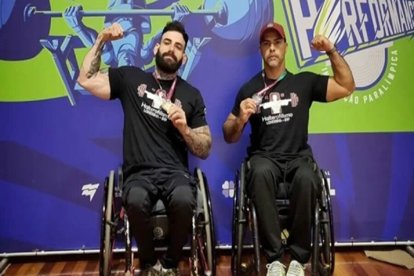 Londrinenses levam ouro e prata no Circuito de Halterofilismo Paralímpico