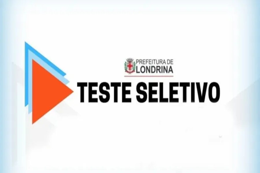 Inscrições do Teste Seletivo da Prefeitura de Londrina vão até segunda-feira