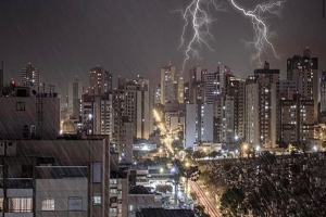 Rajadas de ventos de quase 70km/h atingem Londrina e região