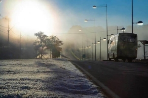 Que gelo! Temperaturas caem e Londrina tem manhã mais fria do ano