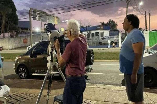 Evento gratuito leva astronomia à zona norte de Londrina neste sábado (3)