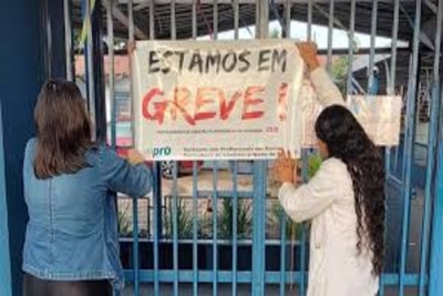 Greve de professoras de creches filantrópicas entra no quarto dia em Londrina