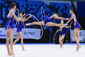 Ginastas de Londrina são ouro no Pan-Americano de Ginástica Rítmica