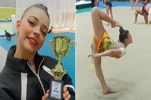 Londrinense de 13 anos é vice-campeã paranaense de Ginástica Rítmica