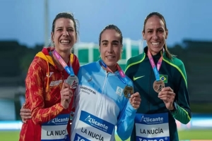 Londrinense conquista bronze no Ibero-Americano de Atletismo