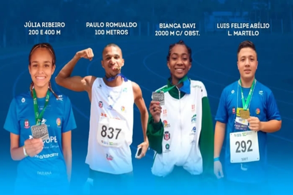 Atletas de Londrina são convocados para seleção brasileira de atletismo