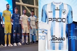 Londrina apresenta novos uniformes para disputa da Série B;