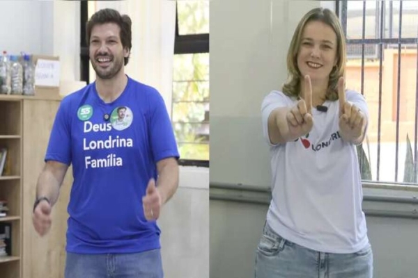 Tiago Amaral tem 45% e Maria Tereza, 38,5%, a quatro dias do segundo turno