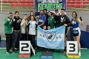 Equipe londrinense é destaque na Copa Paraná de Kickboxing