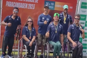 Atletas de Londrina conquistam ouro na Copa Brasil de Paracanoagem