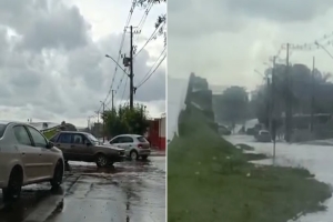 Chuva causa alagamentos em ruas na região sul de Londrina