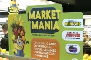 Consumo Saudável é a Nova Mania com Minions no Super Muffato