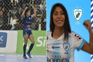 Jogadora do Londrina é artilheira do Campeonato Paranaense de Futsal