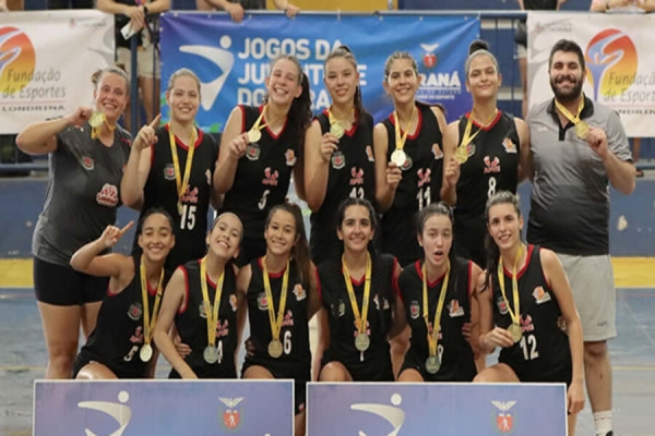 Londrina é bicampeão de basquete feminino nos Jogos da Juventude